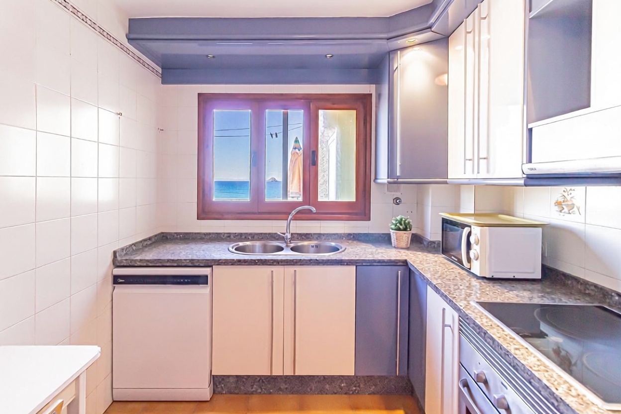 Chalet avec accès direct à la plage à La Manga del Mar Menor — Cuisine