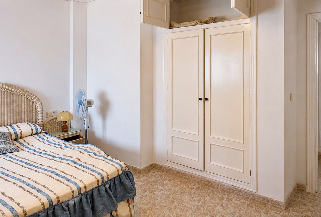Dúplex en primera línea de playa en La Manga del Mar Menor — Baño