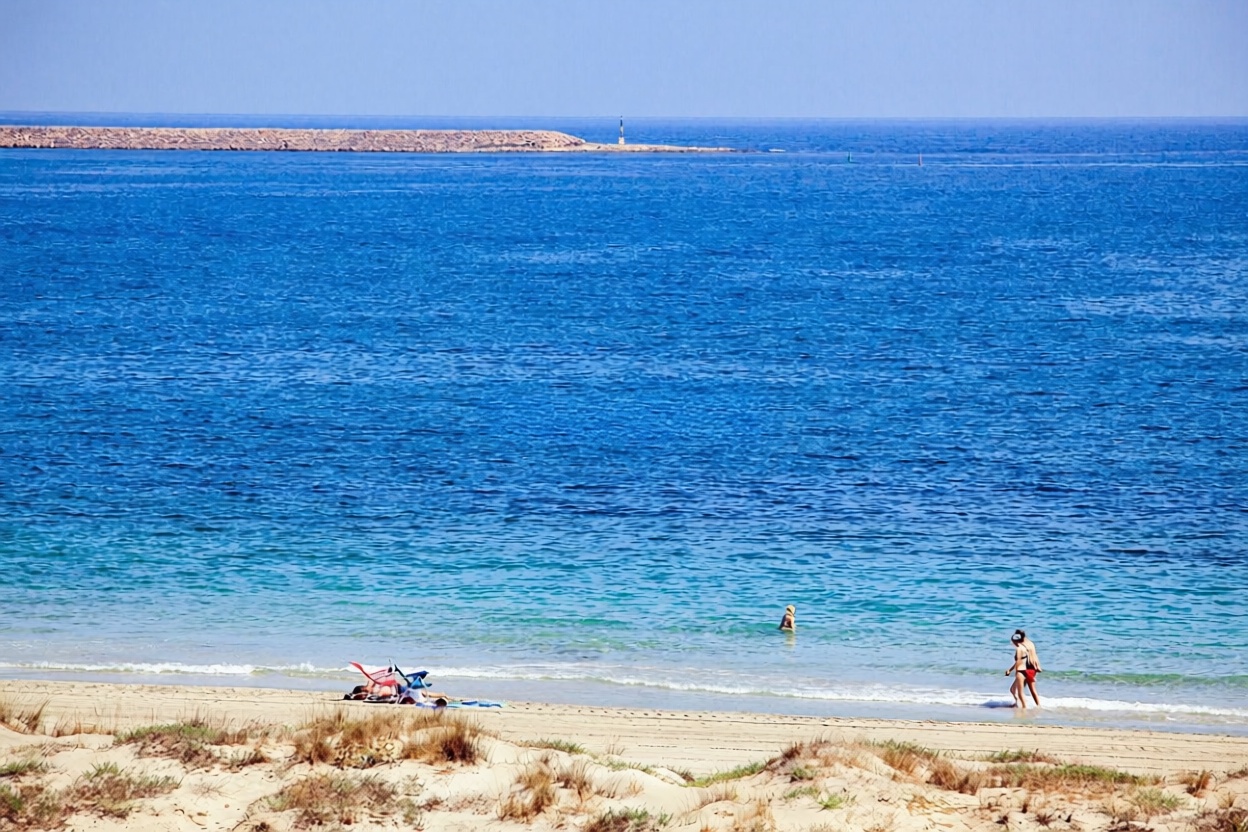 Beachfront flat in La Manga del Mar Menor — Sea view