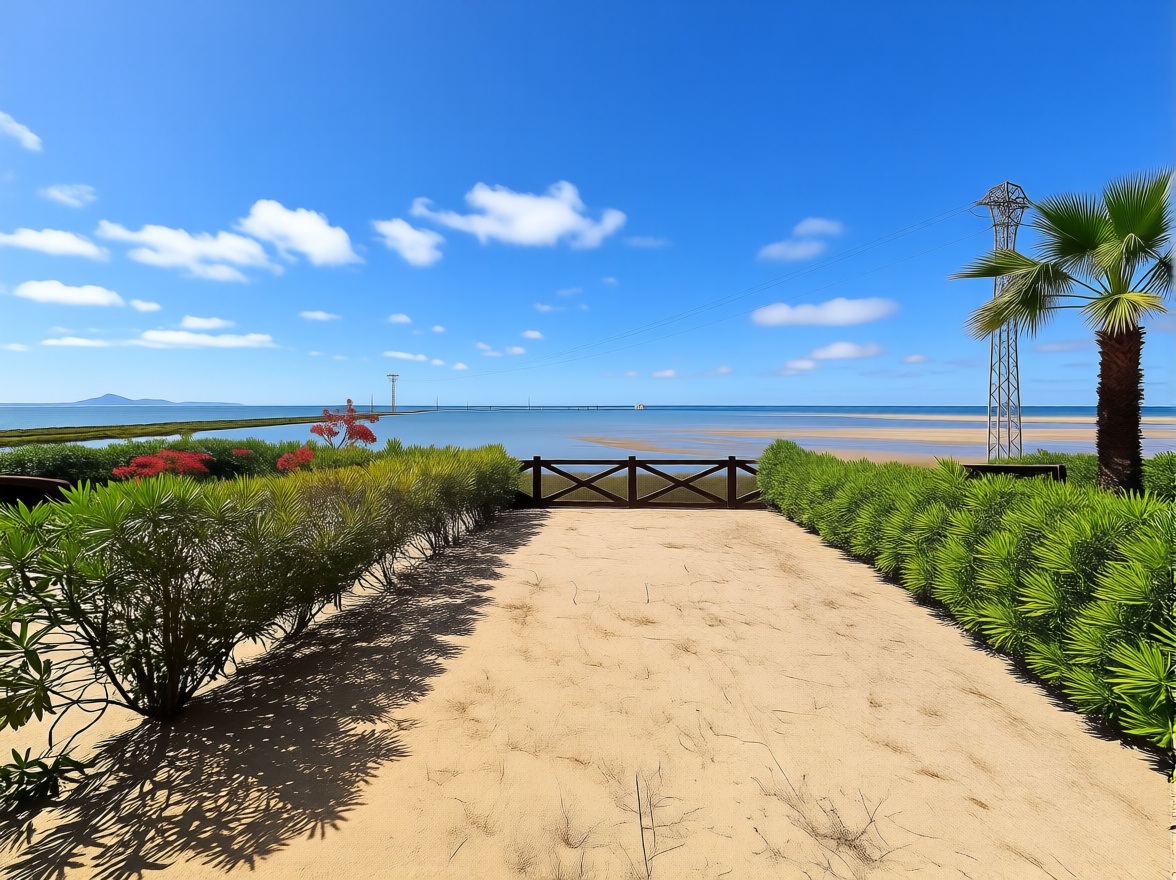 Квартира первая линия пляжа в La Manga del Mar Menor — Морской вид