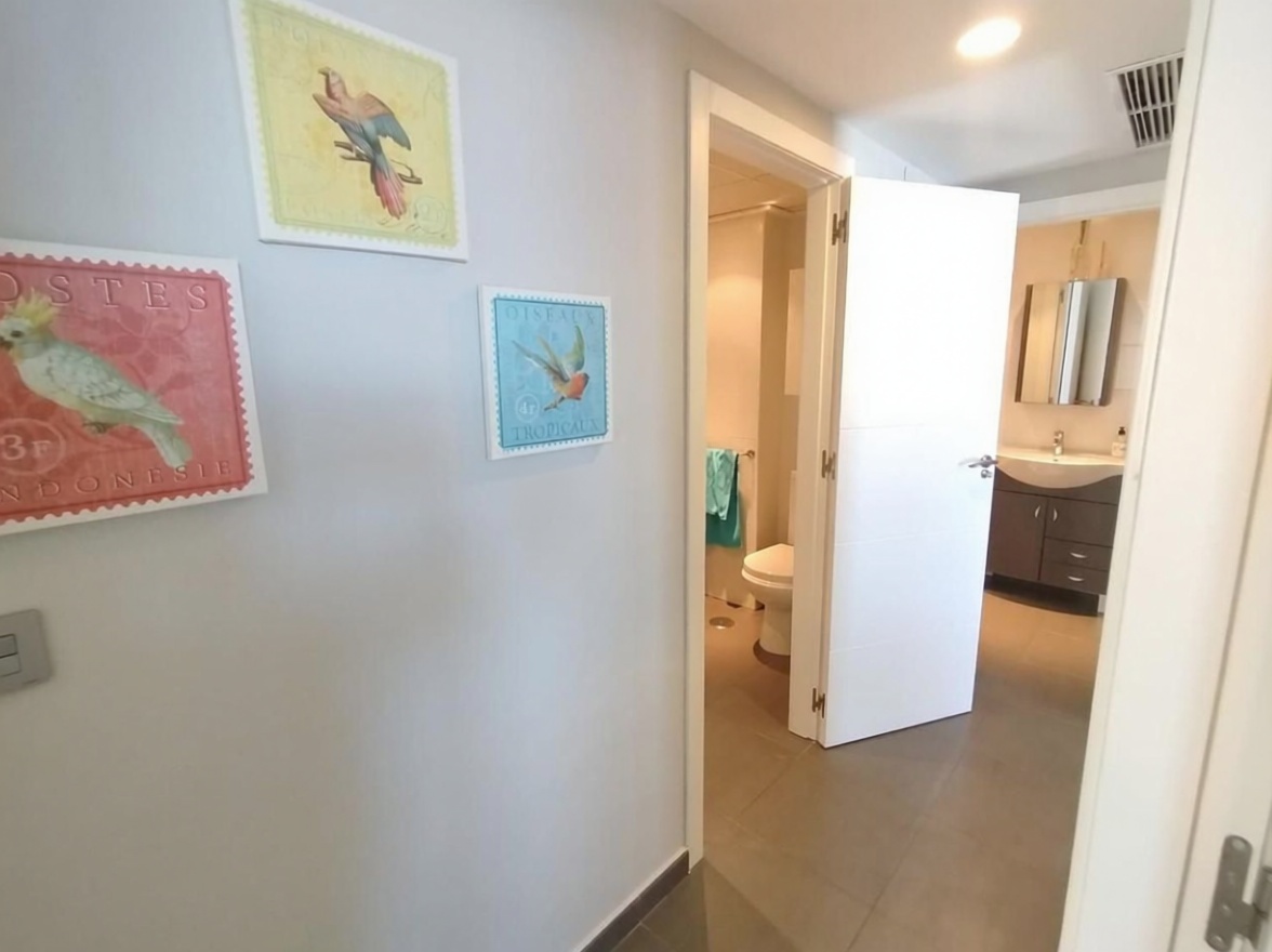 Beachfront flat in La Manga del Mar Menor — Bedroom