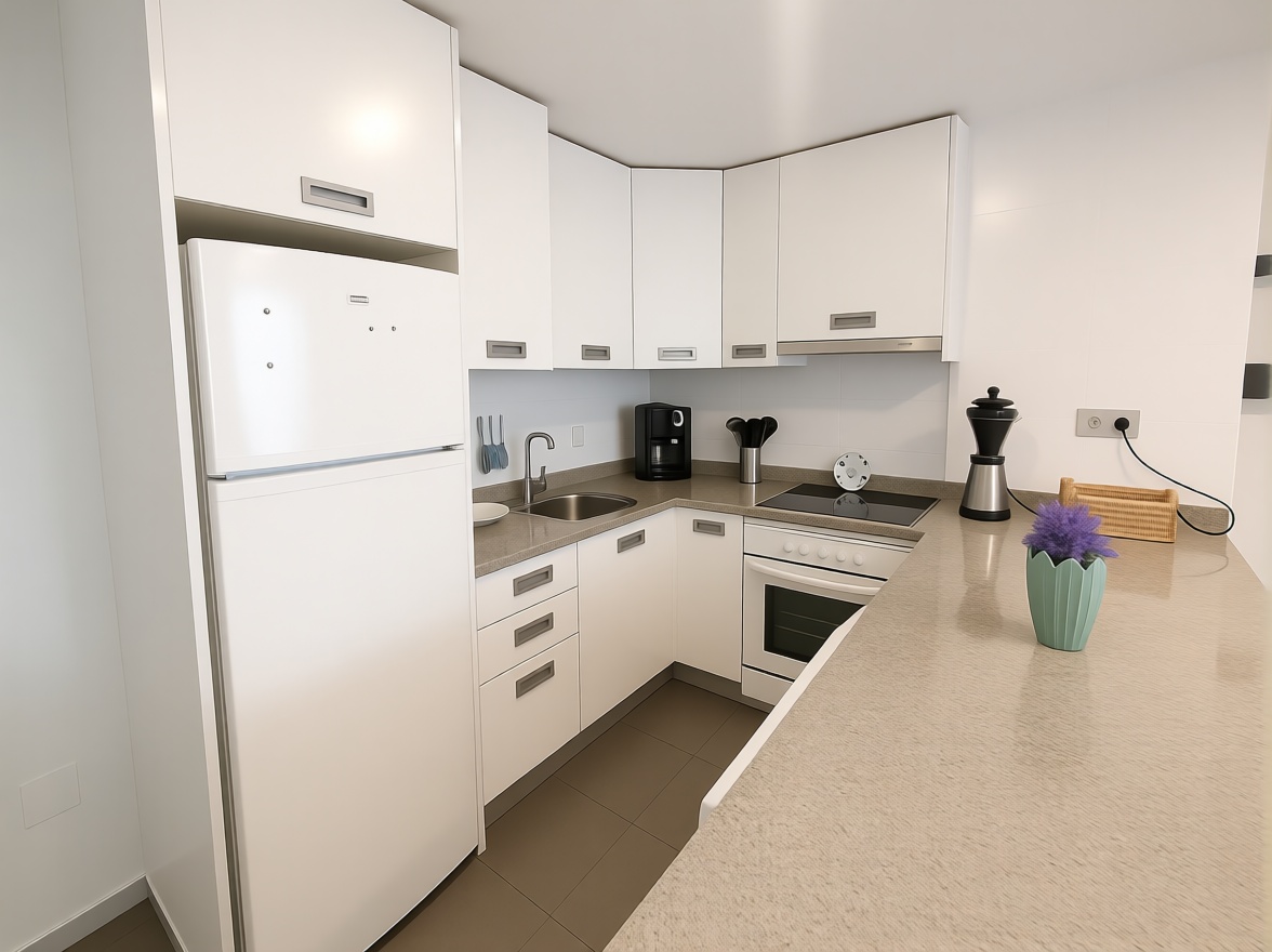 Beachfront flat in La Manga del Mar Menor — Bathroom