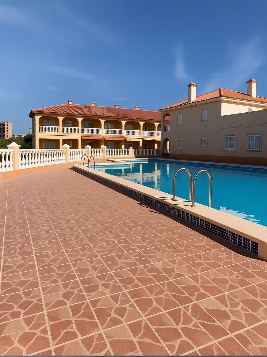 Chalet with direct beach access in La Manga del Mar Menor — Pool