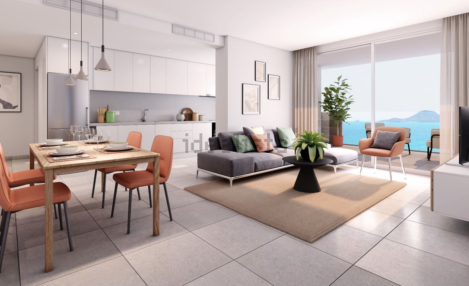 Appartement à vendre pieds dans l'eau à La Manga del Mar Menor