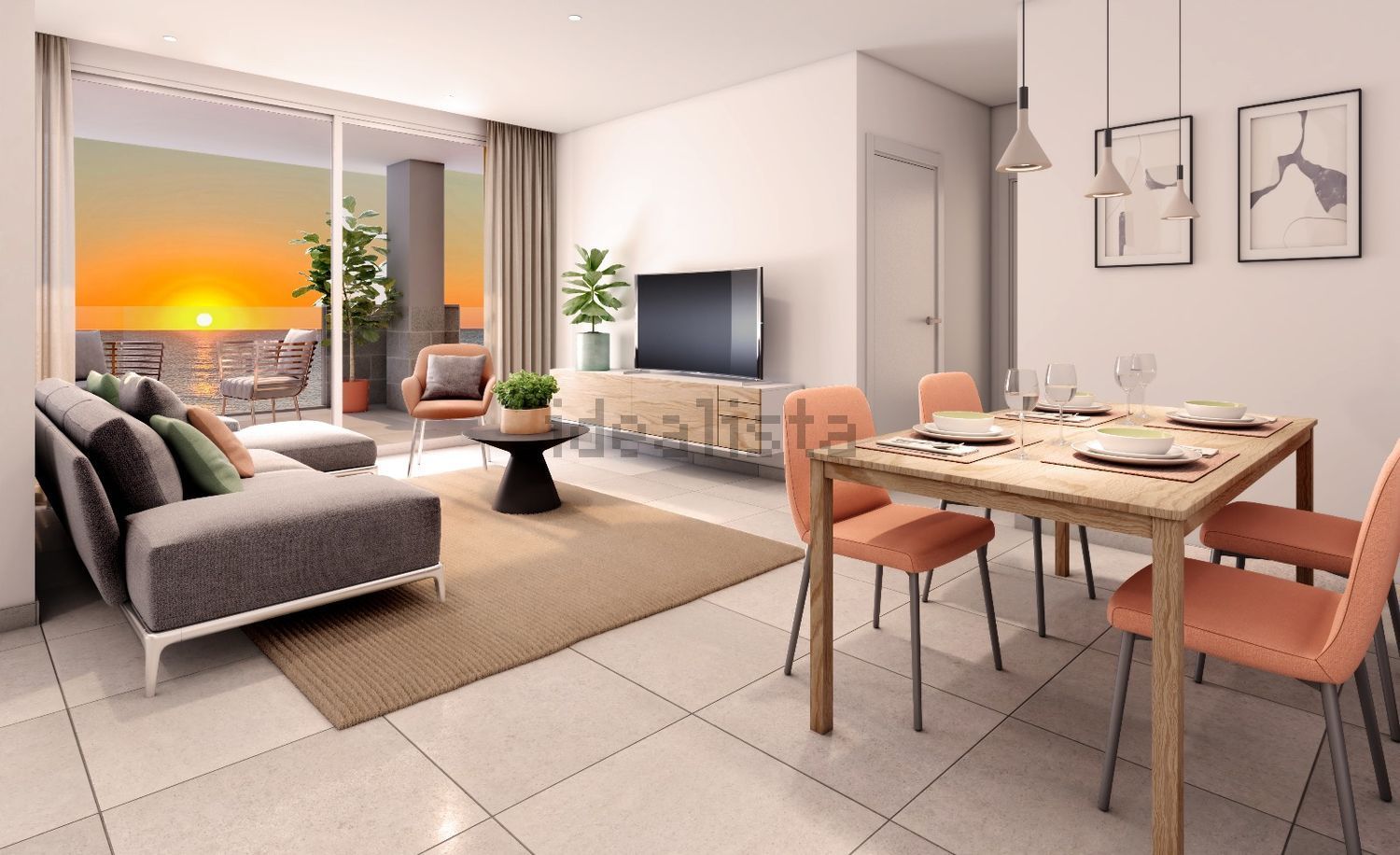 Appartement à vendre pieds dans l'eau à La Manga del Mar Menor