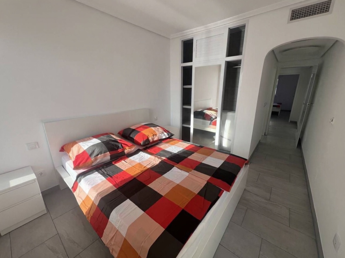 Appartement en première ligne de plage à La Manga del Mar Menor — Chambre