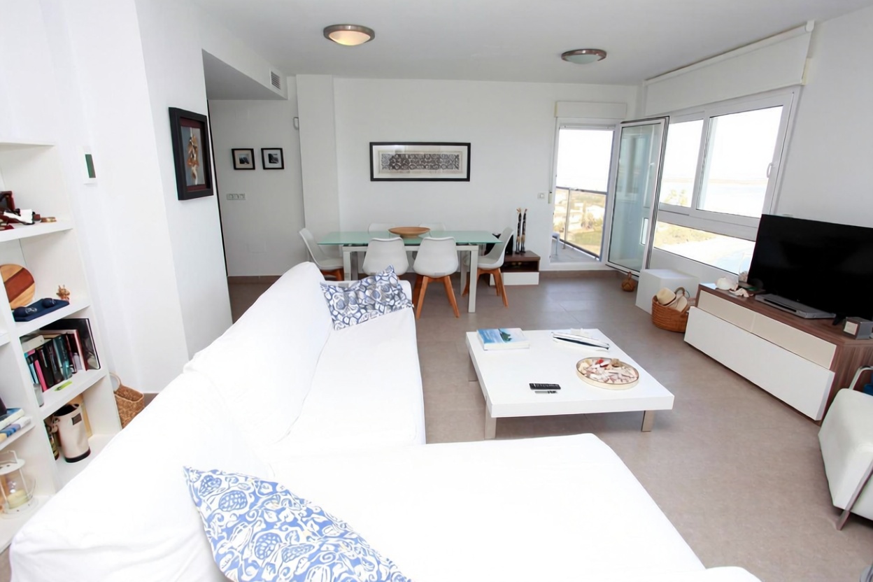 Appartement en première ligne de plage à La Manga del Mar Menor