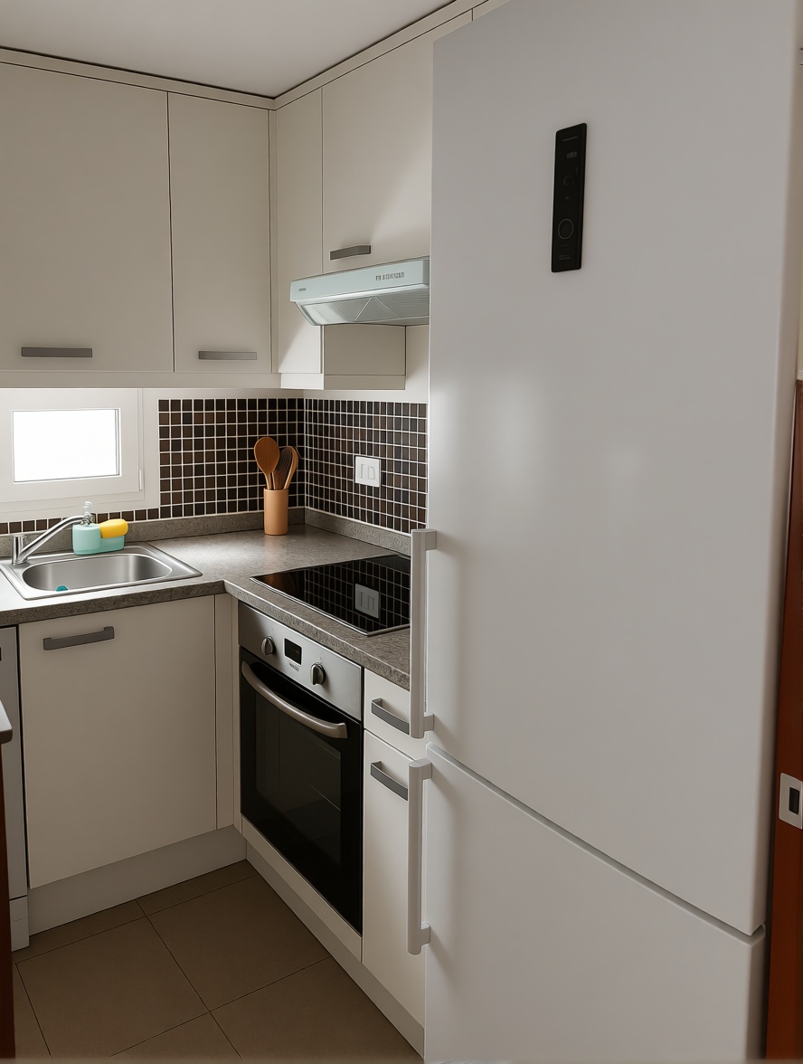 Appartement en première ligne de plage à La Manga del Mar Menor — Cuisine