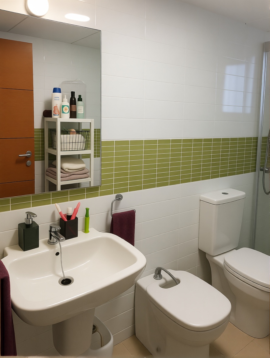 Appartement en première ligne de plage à La Manga del Mar Menor — Sanitaires