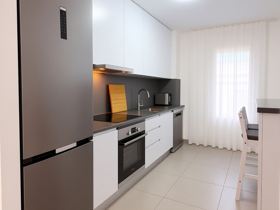 Appartement en première ligne de plage à La Manga del Mar Menor — Cuisine