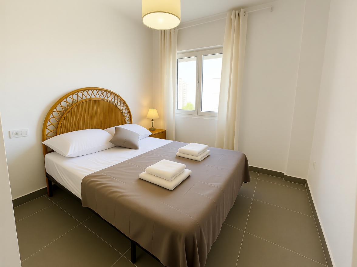 Beachfront flat in La Manga del Mar Menor — Bedroom