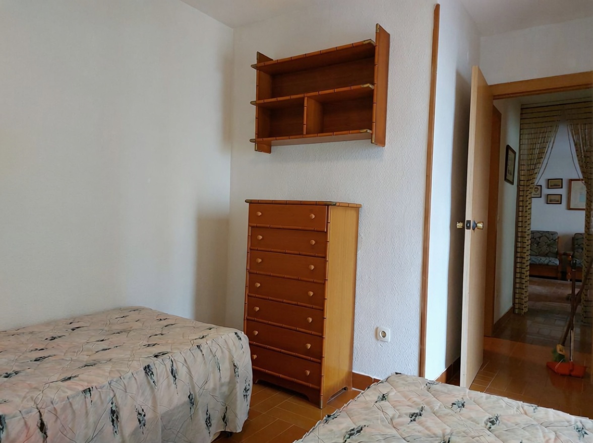 Beachfront flat in La Manga del Mar Menor — Bedroom