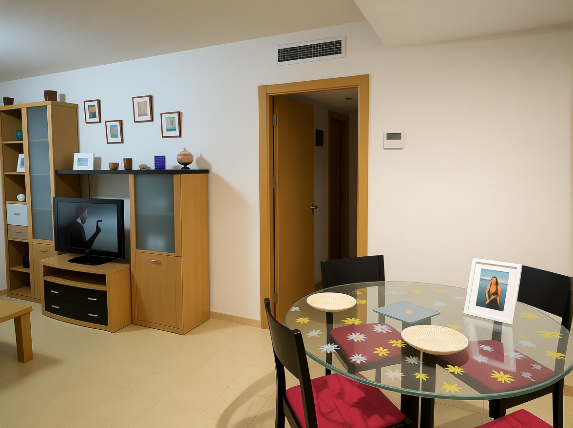 Appartement en première ligne de plage à La Manga del Mar Menor — Séjour