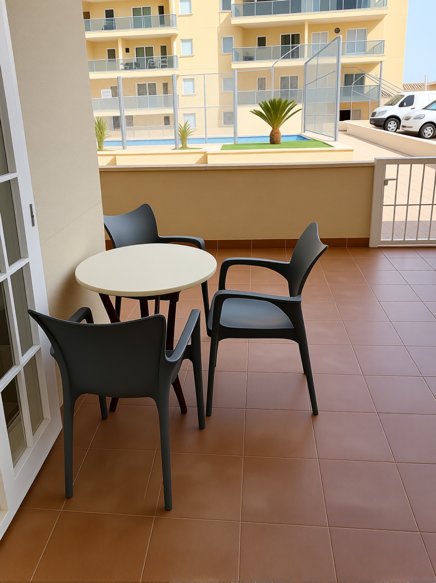 Piso en primera línea de playa en La Manga del Mar Menor