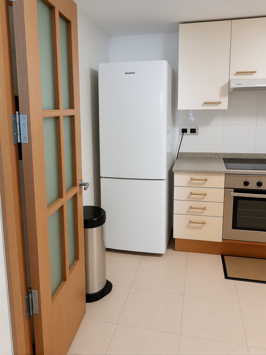 Apartamento em primeira linha de praia em La Manga del Mar Menor — Cozinha