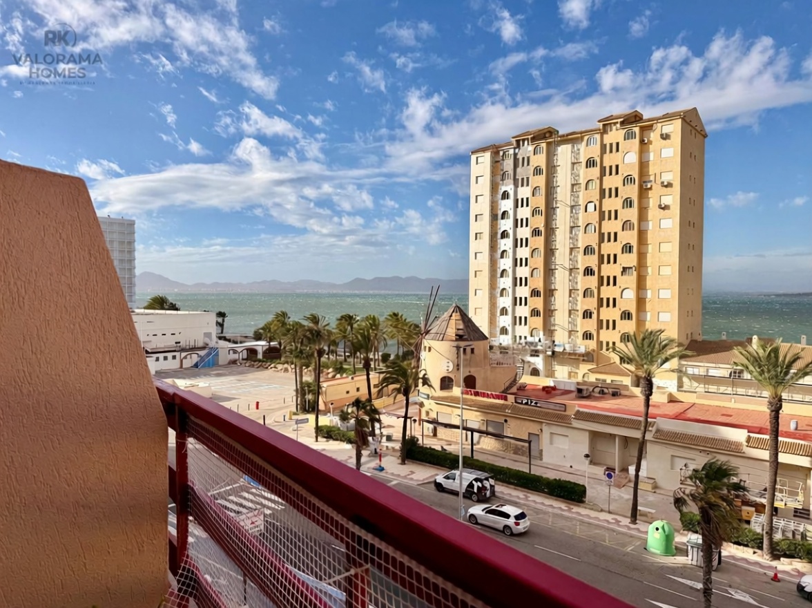 Appartement en première ligne de plage à La Manga del Mar Menor — Terrasse mer