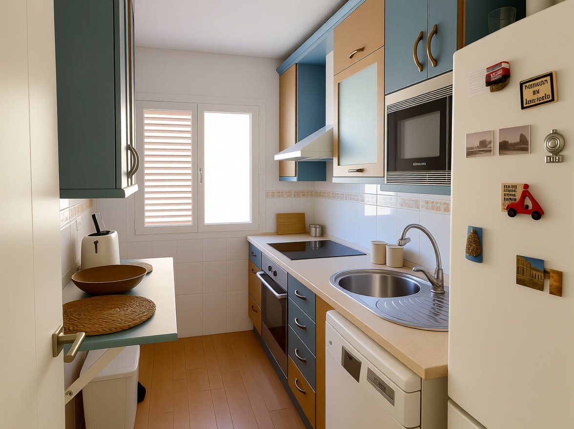 Appartement en première ligne de plage à La Manga del Mar Menor — Cuisine