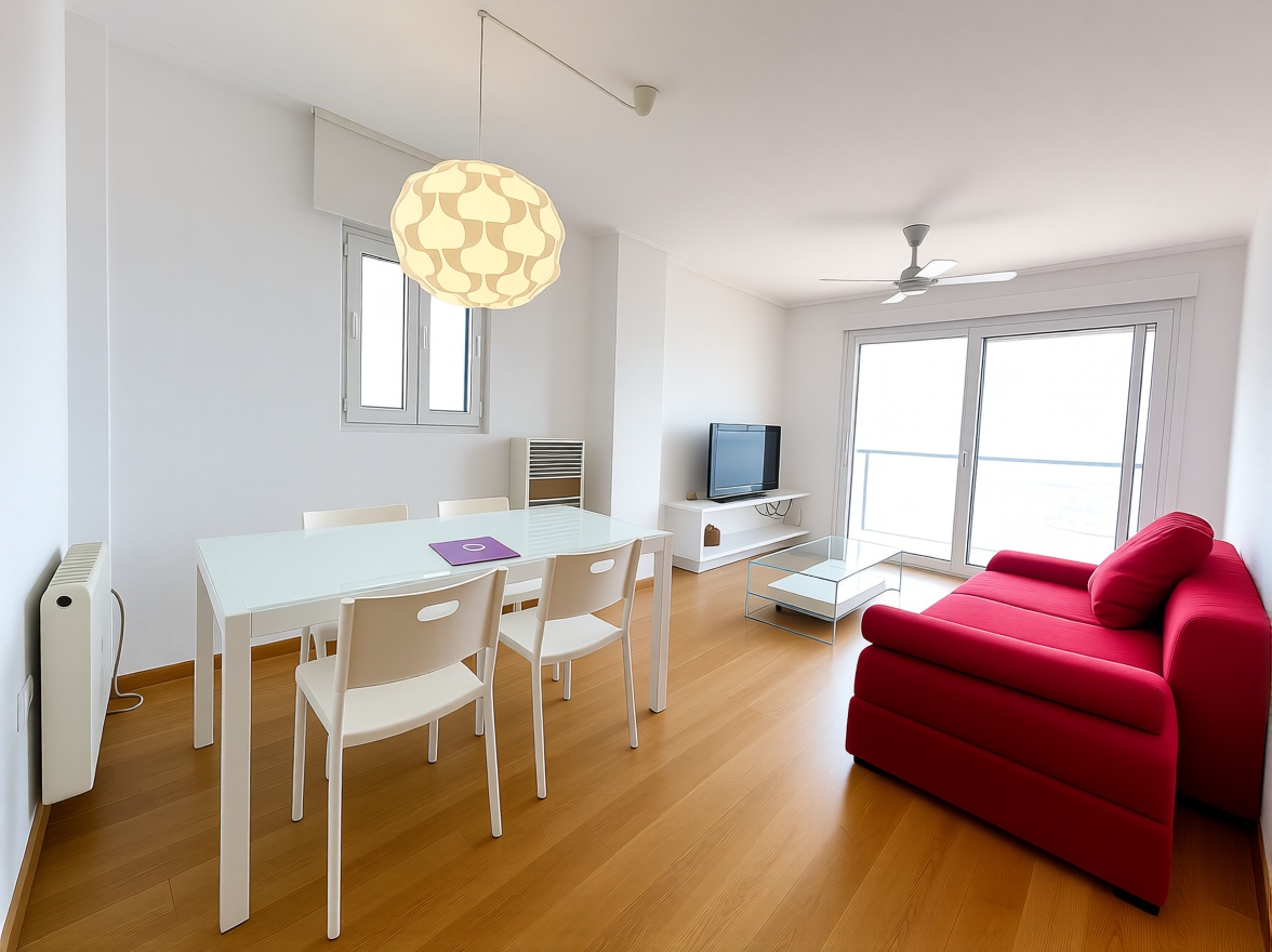 Wohnung in erste Strandlinie in La Manga del Mar Menor — Wohnzimmer