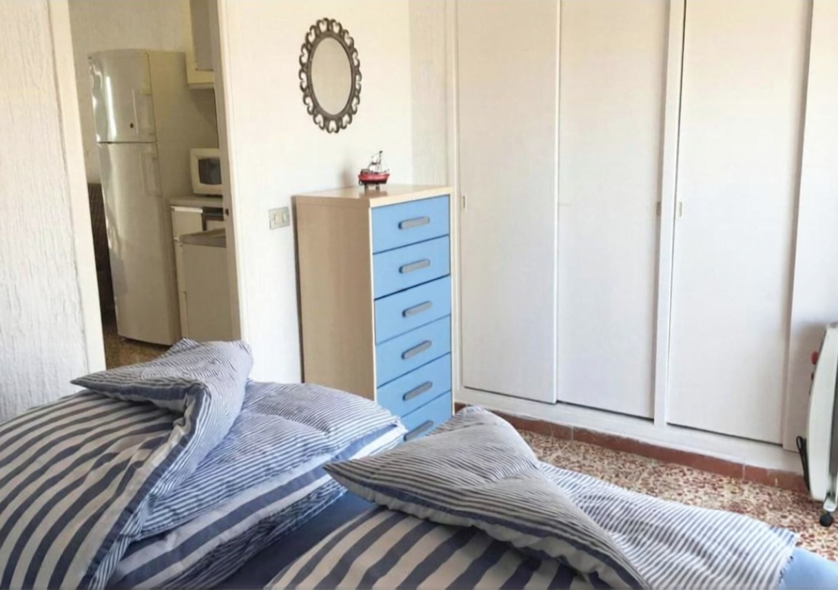 Wohnung in erste Strandlinie in La Manga del Mar Menor — Schlafzimmer
