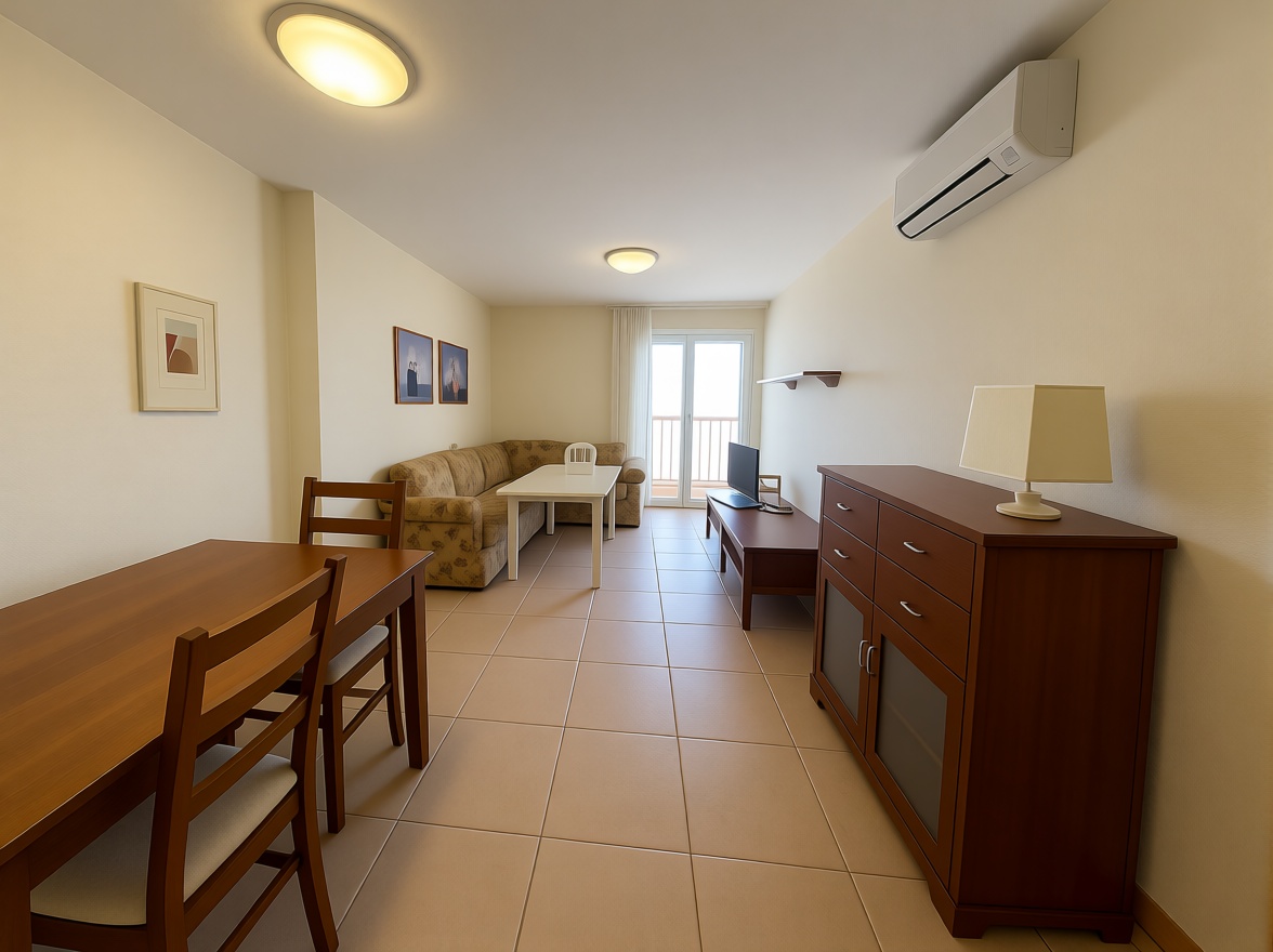 Appartement en première ligne de plage à La Manga del Mar Menor — Séjour
