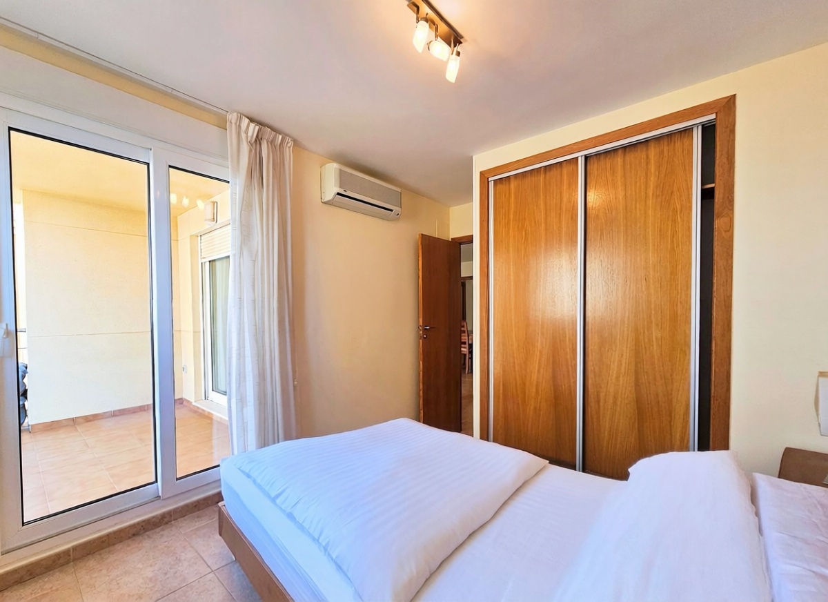 Apartamento em primeira linha de praia em La Manga del Mar Menor — Vista mar