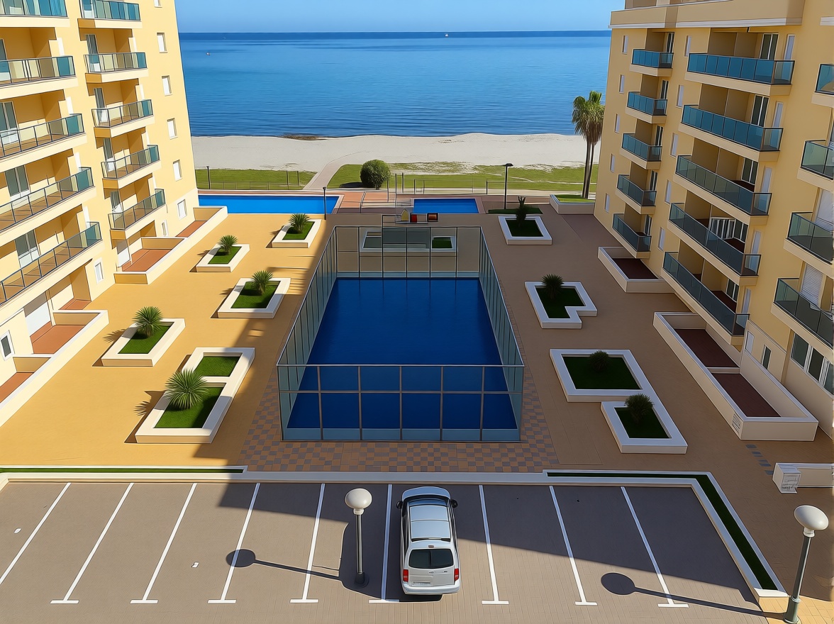 Piso en primera línea de playa en La Manga del Mar Menor — Vista mar