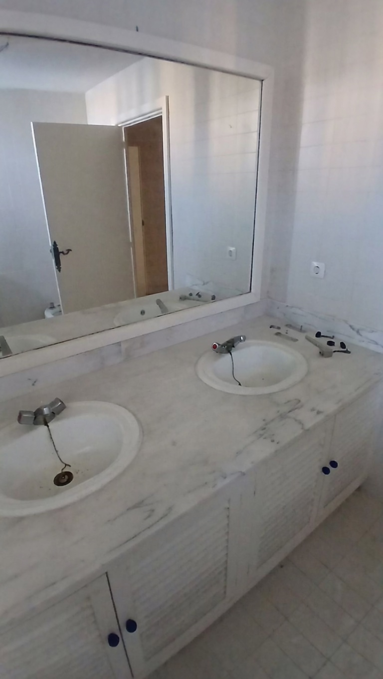Penthouse in erste Meereslinie in La Manga del Mar Menor — Bad