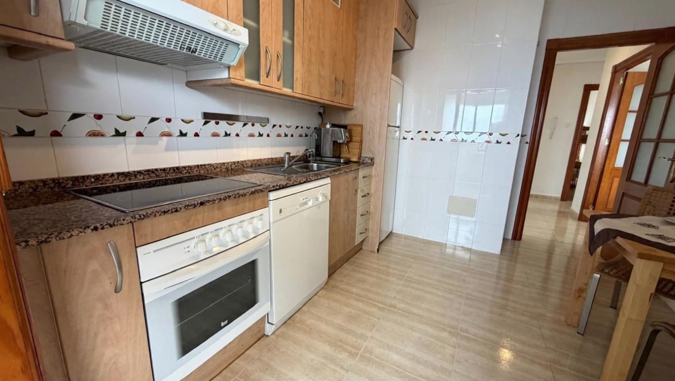 Appartement en première ligne de plage à La Manga del Mar Menor — Chambre