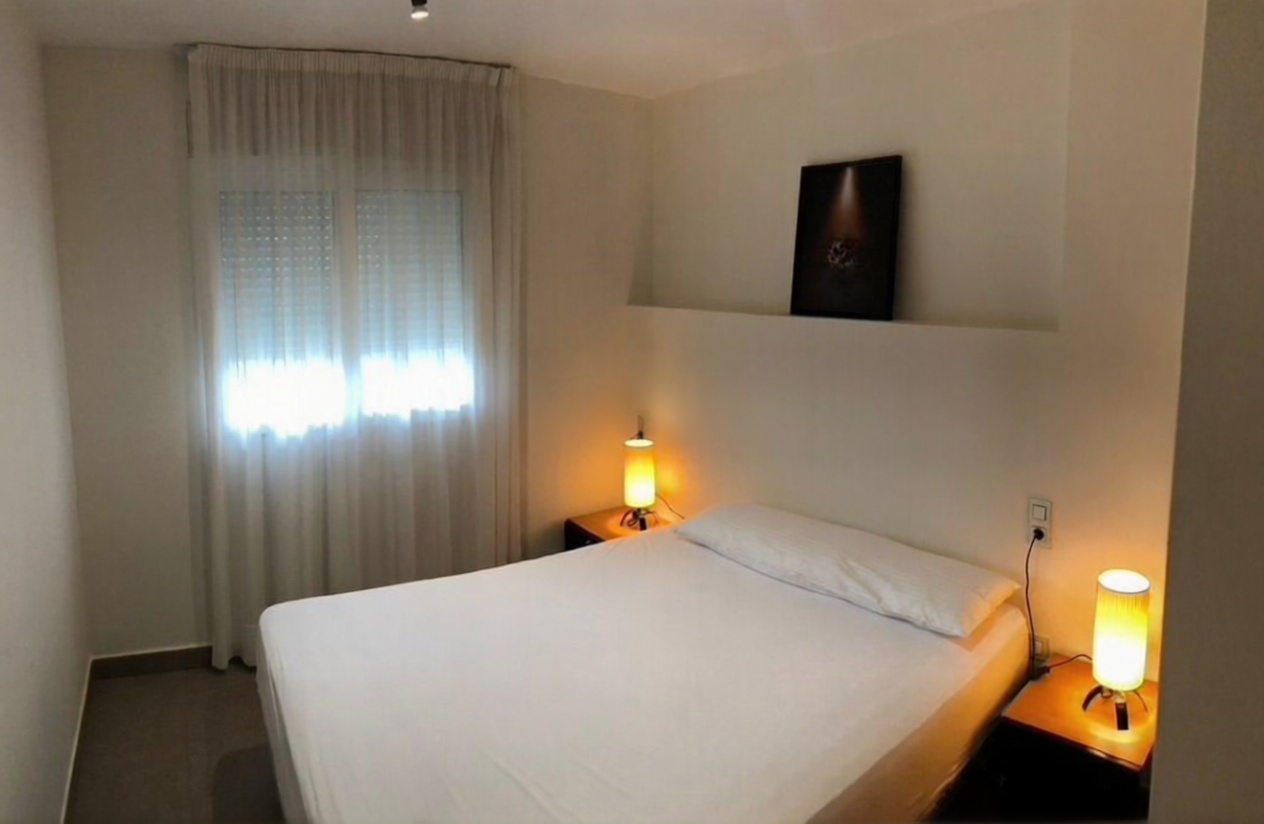 Wohnung in erste Strandlinie in La Manga del Mar Menor — Schlafzimmer