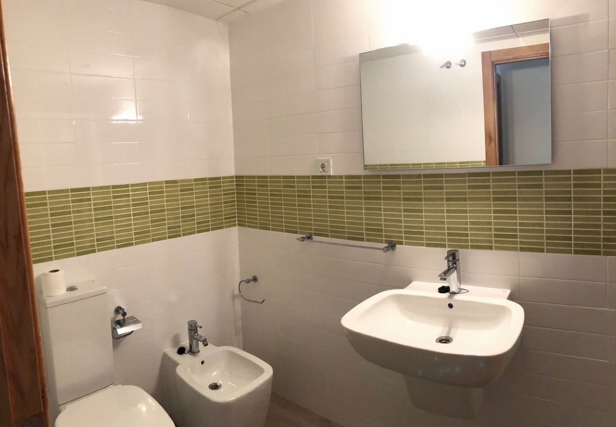 Wohnung in erste Strandlinie in La Manga del Mar Menor — Bad