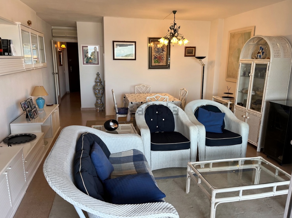 Wohnung in erste Strandlinie in La Manga del Mar Menor — Wohnzimmer