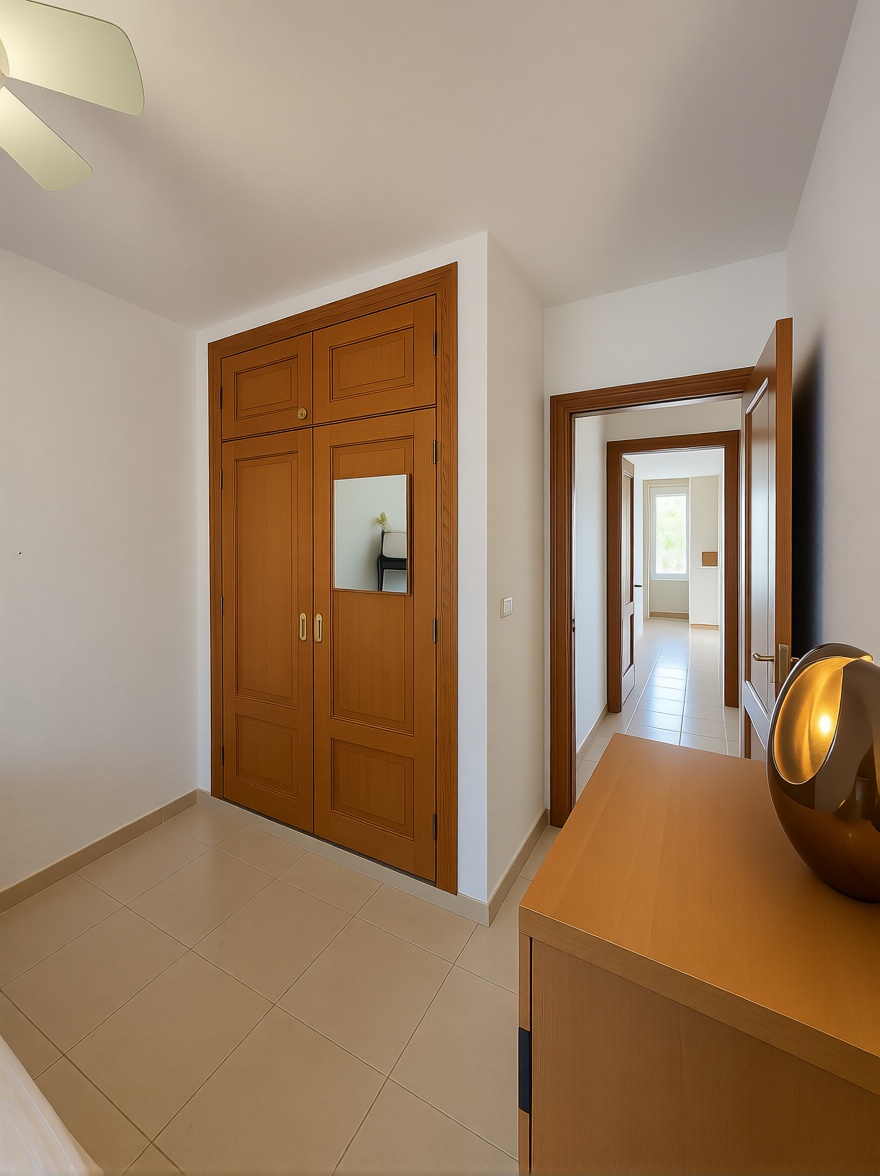 Beachfront flat in La Manga del Mar Menor — Bedroom