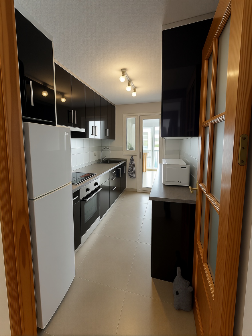 Beachfront flat in La Manga del Mar Menor — Kitchen