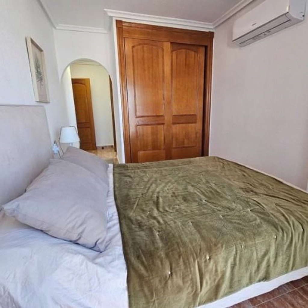 Beachfront flat in La Manga del Mar Menor — Bedroom