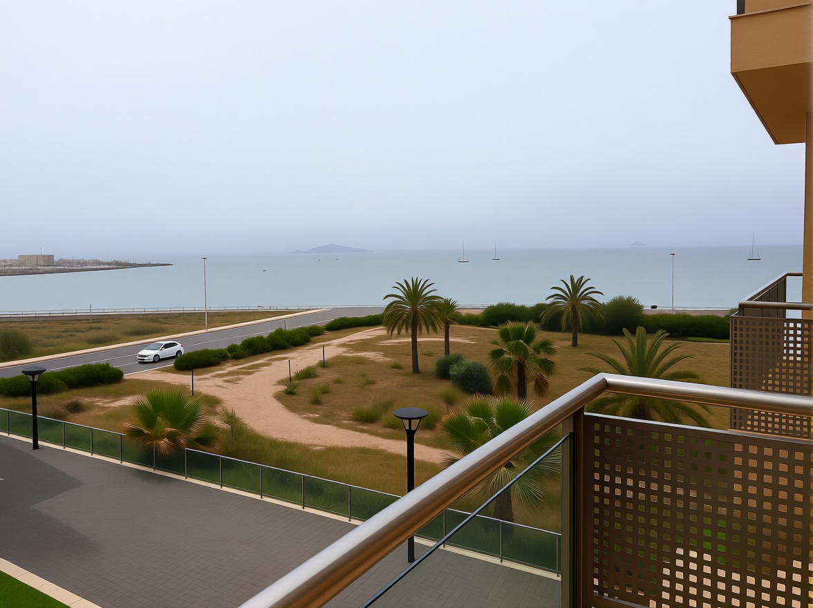 Beachfront flat in La Manga del Mar Menor — Sea view