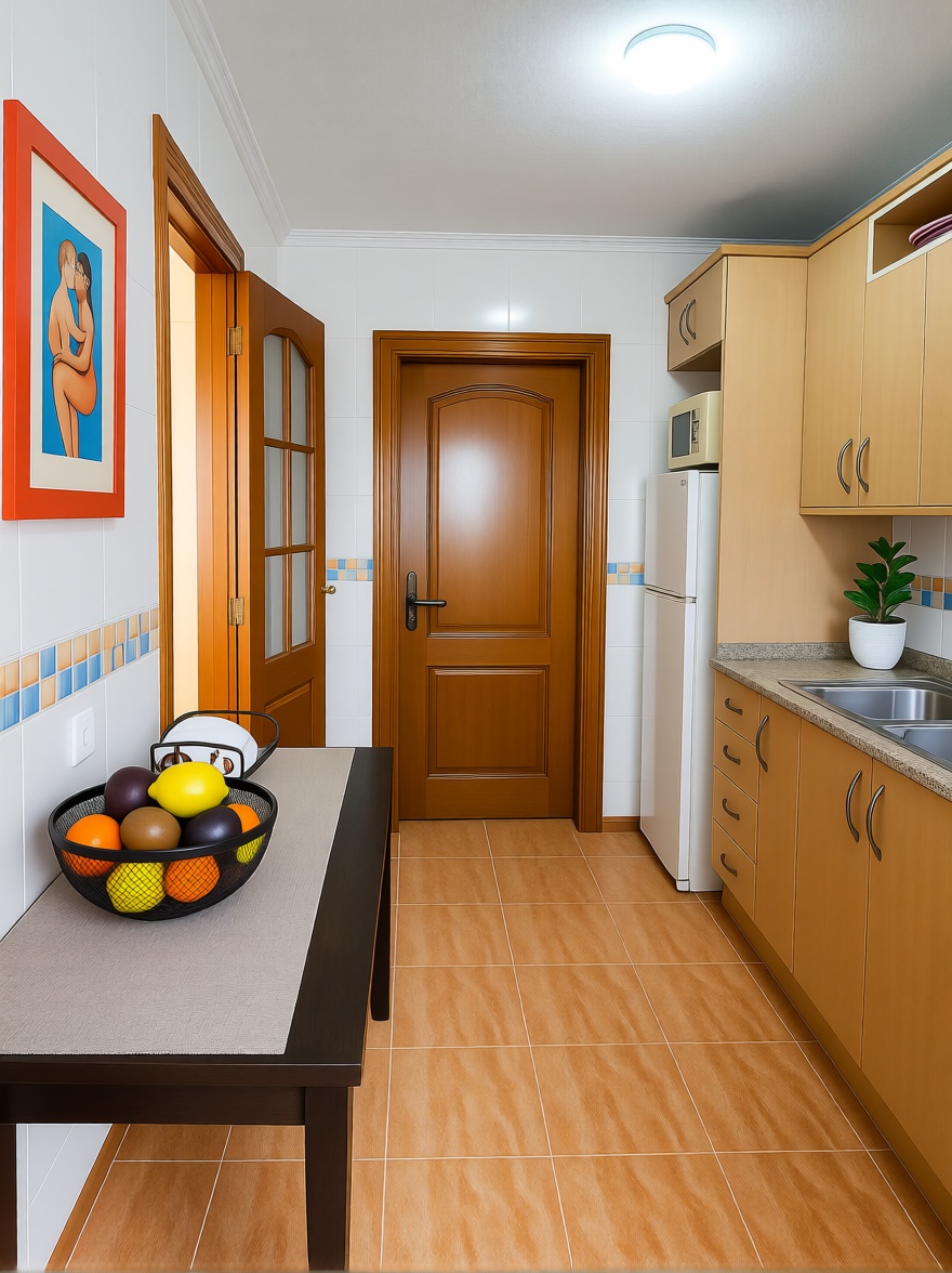 Beachfront flat in La Manga del Mar Menor — Sea terrace
