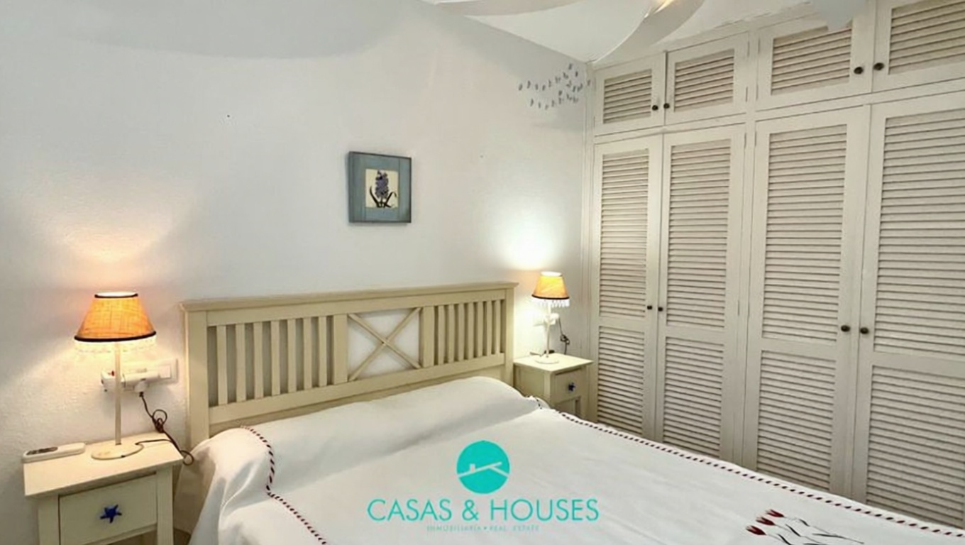 Wohnung in erste Strandlinie in La Manga del Mar Menor — Schlafzimmer