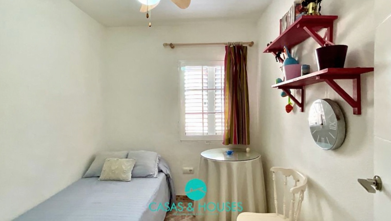 Wohnung in erste Strandlinie in La Manga del Mar Menor — Schlafzimmer