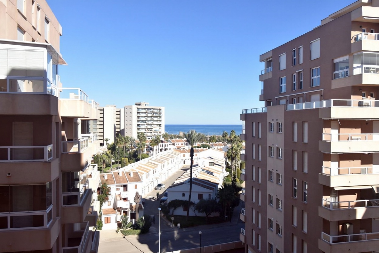 Wohnung in erste Strandlinie in La Manga del Mar Menor — Küche