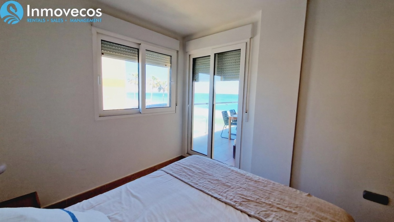 Wohnung in erste Strandlinie in La Manga del Mar Menor — Schlafzimmer