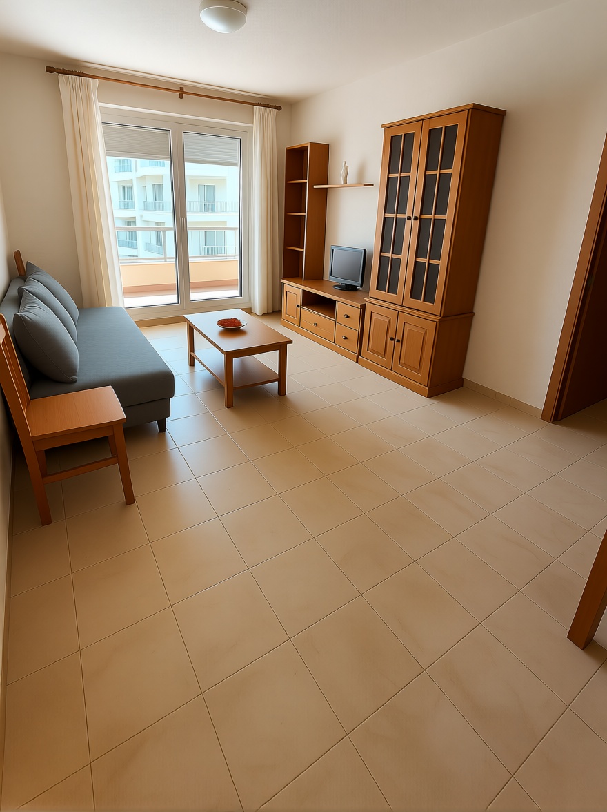 Wohnung in erste Strandlinie in La Manga del Mar Menor — Wohnzimmer