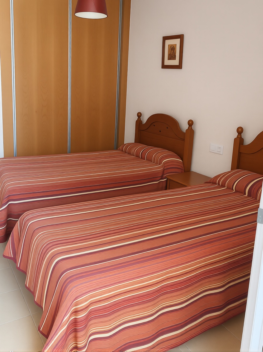 Wohnung in erste Strandlinie in La Manga del Mar Menor — Küche