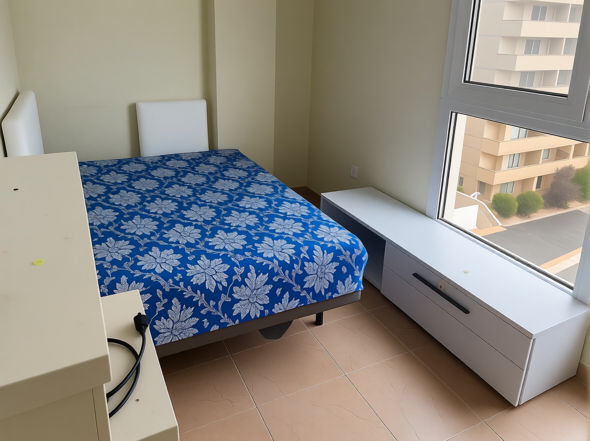 Piso en primera línea de playa en La Manga del Mar Menor — Dormitorio