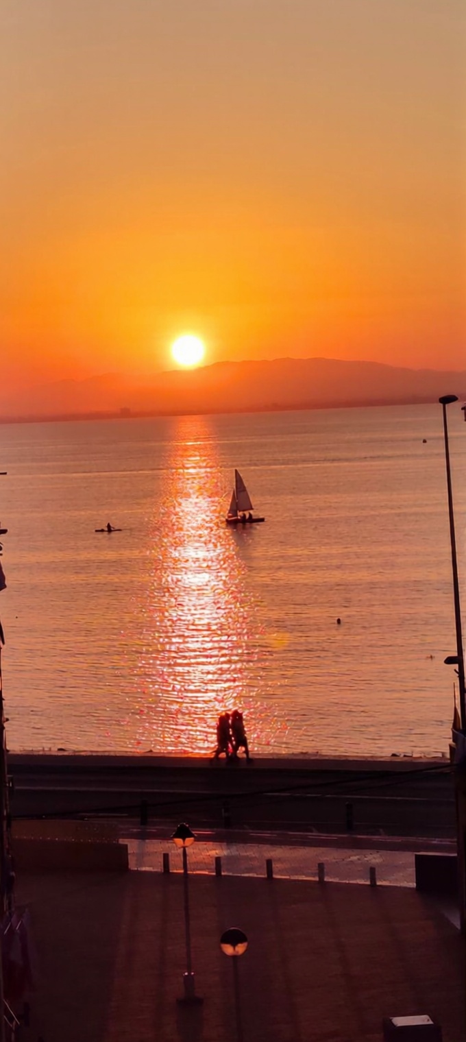 Piso en primera línea de playa en La Manga del Mar Menor — Vista mar