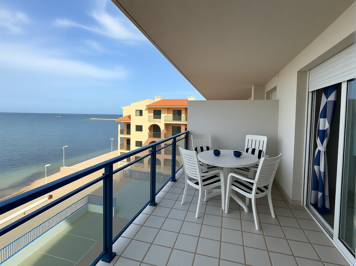 Piso en primera línea de playa en La Manga del Mar Menor — Terraza mar