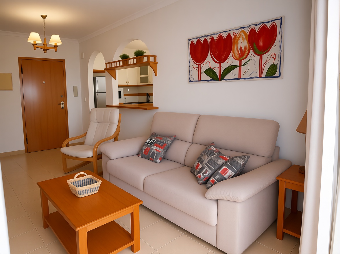 Apartamento em primeira linha de praia em La Manga del Mar Menor — Cozinha