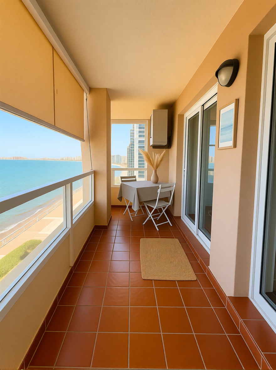 Piso en primera línea de playa en La Manga del Mar Menor
