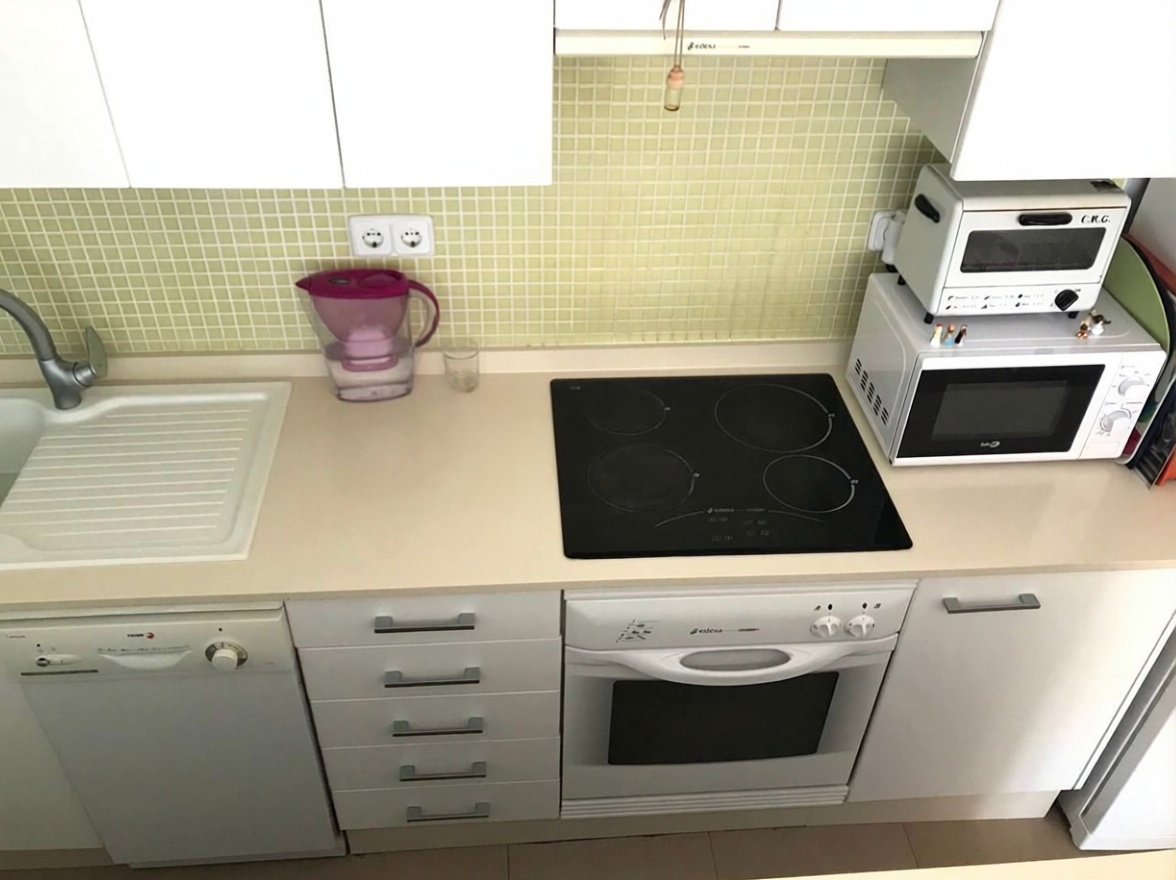 Piso en primera línea de playa en La Manga del Mar Menor — Dormitorio