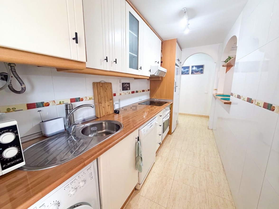 Piso en primera línea de playa en La Manga del Mar Menor — Dormitorio