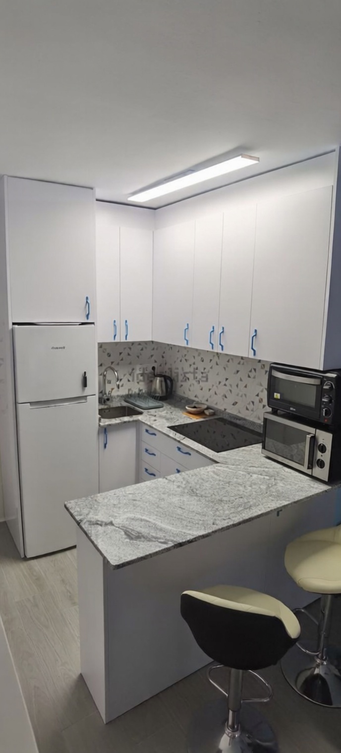 Beachfront flat in La Manga del Mar Menor — Kitchen